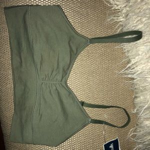 Aerie CHILL.PLAY.MOVE. XS green cami sport bra